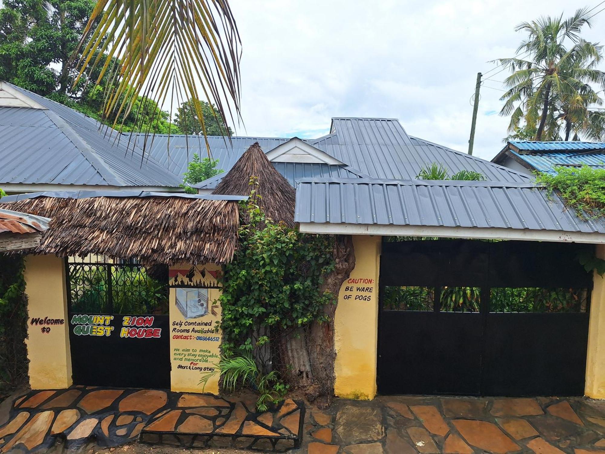 Mount Zion Guest House, Mtwapa Mtomondoni Mombasa Exterior foto